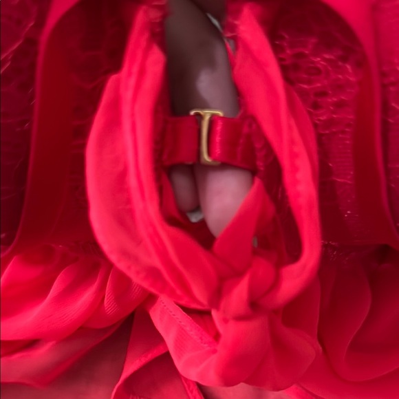 Victoria's Secret Red Underwire Babydoll Bra nighty - Picture 3 of 6